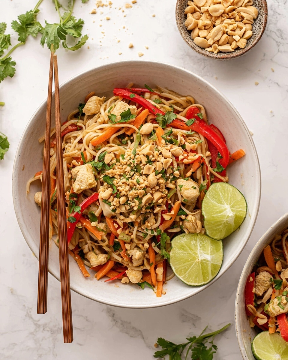 Chicken Pad Thai: Delicious Homemade Thai Noodles