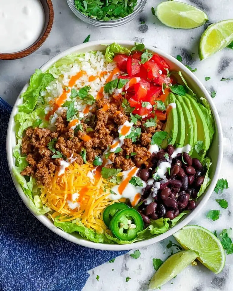 The BEST Taco Bowl Recipe