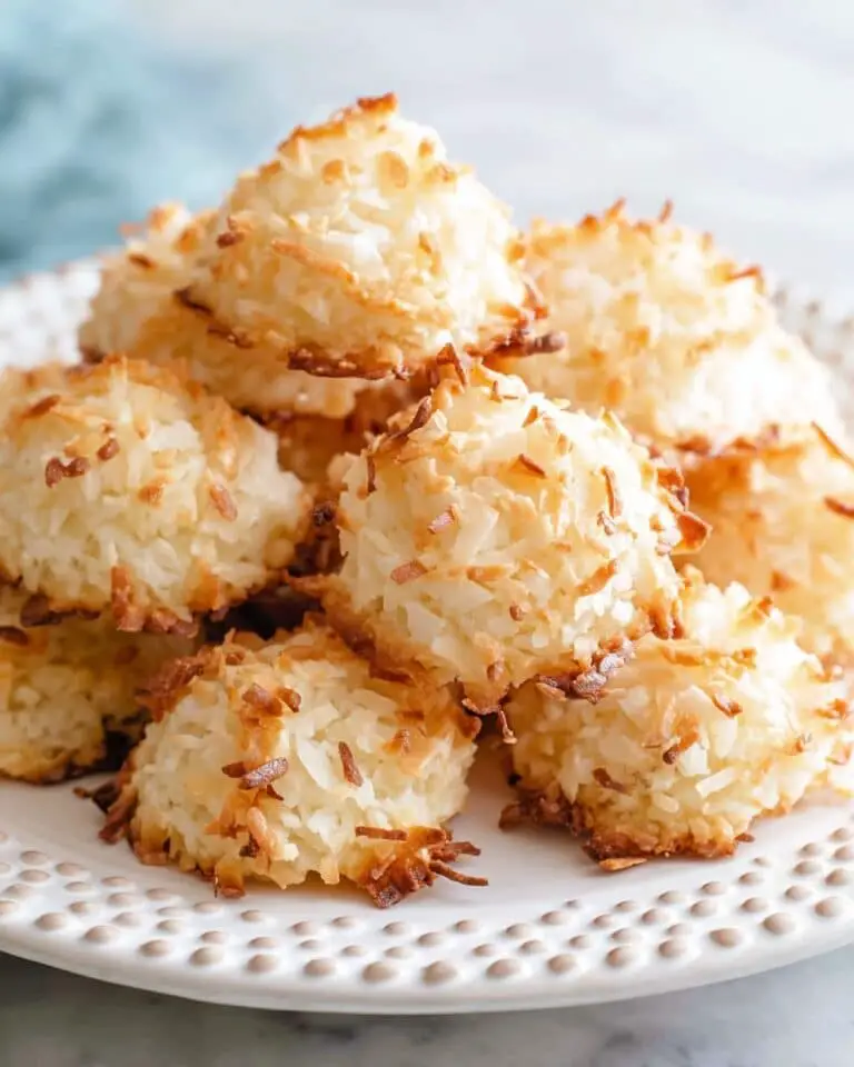 Easy Coconut Macaroons Recipe