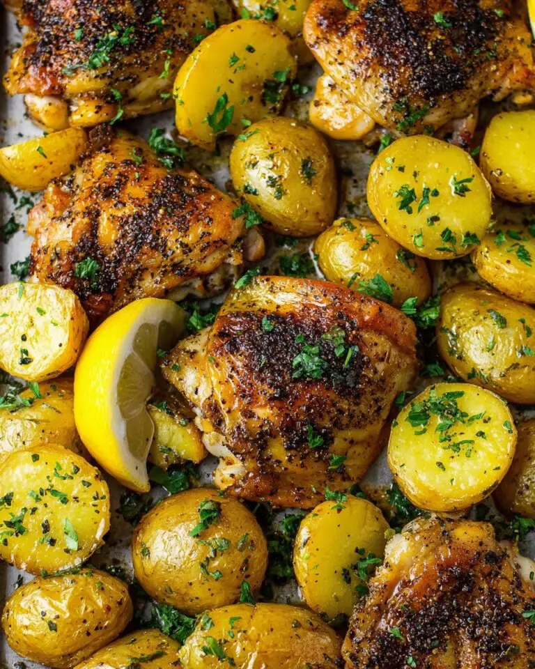 Greek Chicken and Potatoes Recipe