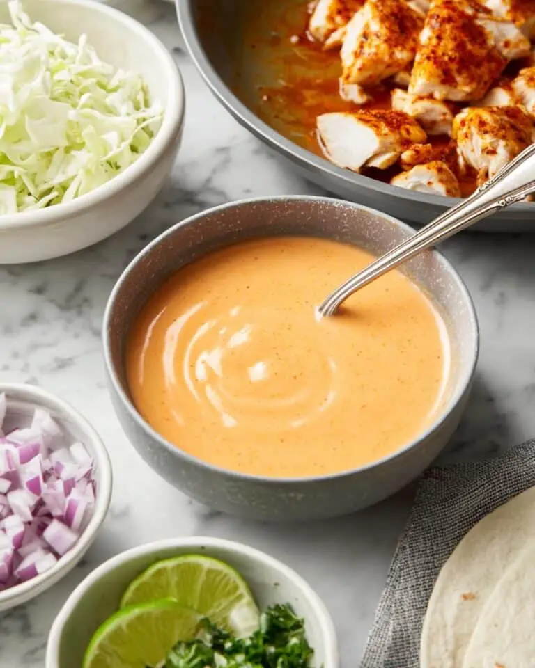 Fish Taco Sauce Recipe