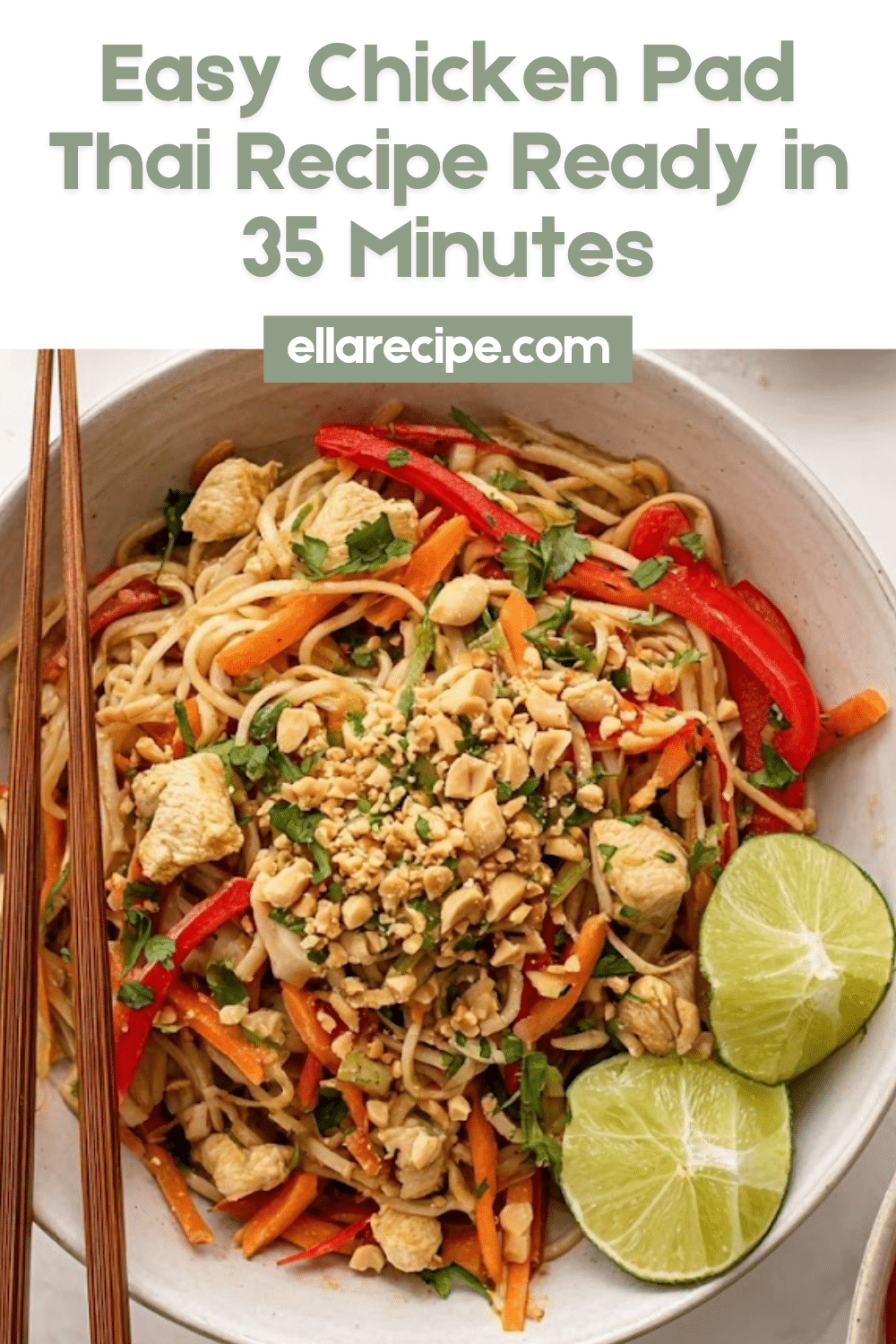 Chicken Pad Thai: Delicious Homemade Thai Noodles