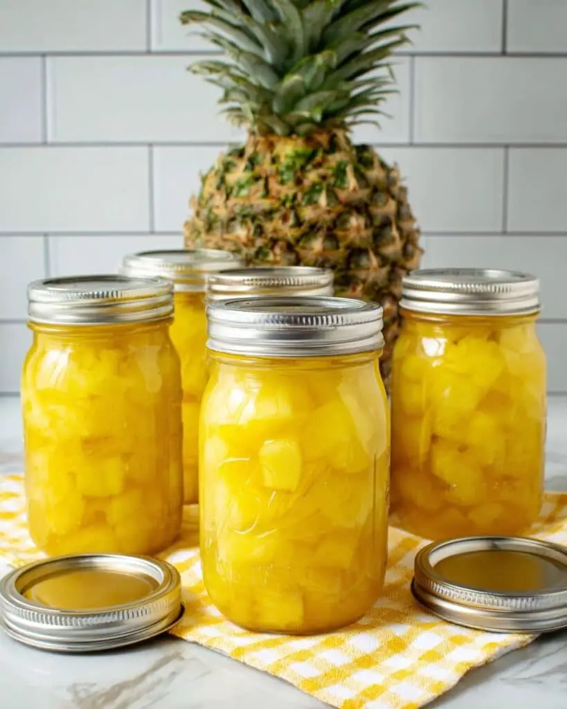 How to Can Pineapple Recipe