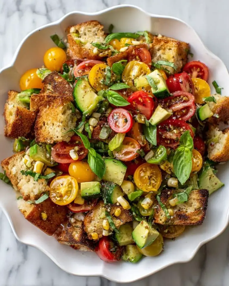 Sun-Dried Tomato and Basil Panzanella Salad Recipe