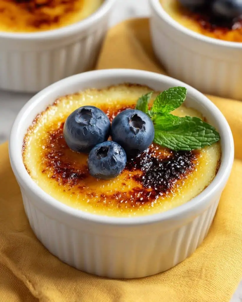 Blueberry Creme Brulee Recipe