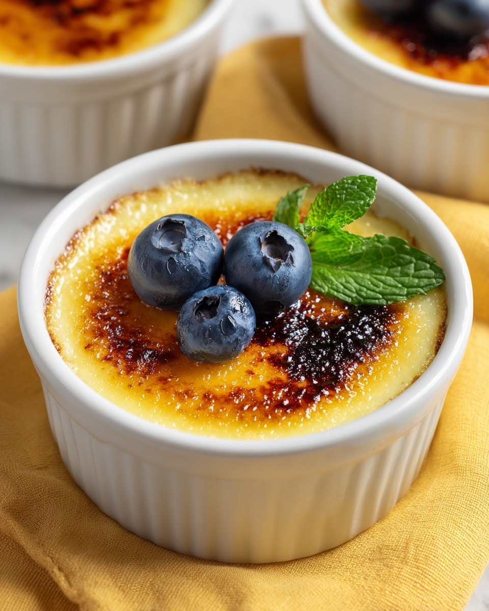 Blueberry Creme Brulee Recipe
