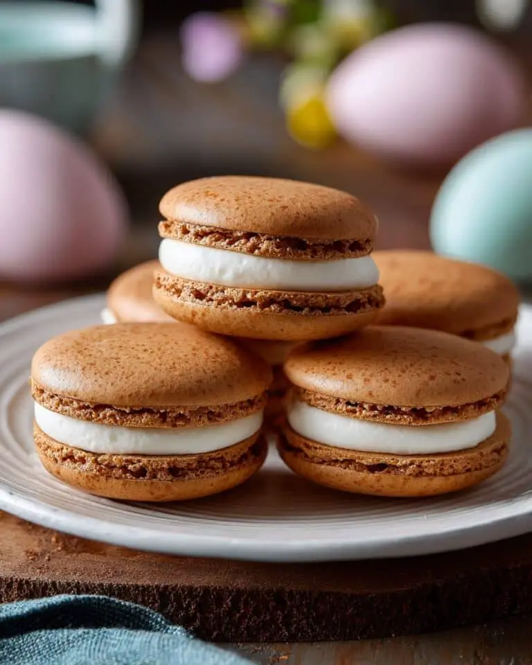 Pumpkin Cheesecake Macarons Recipe