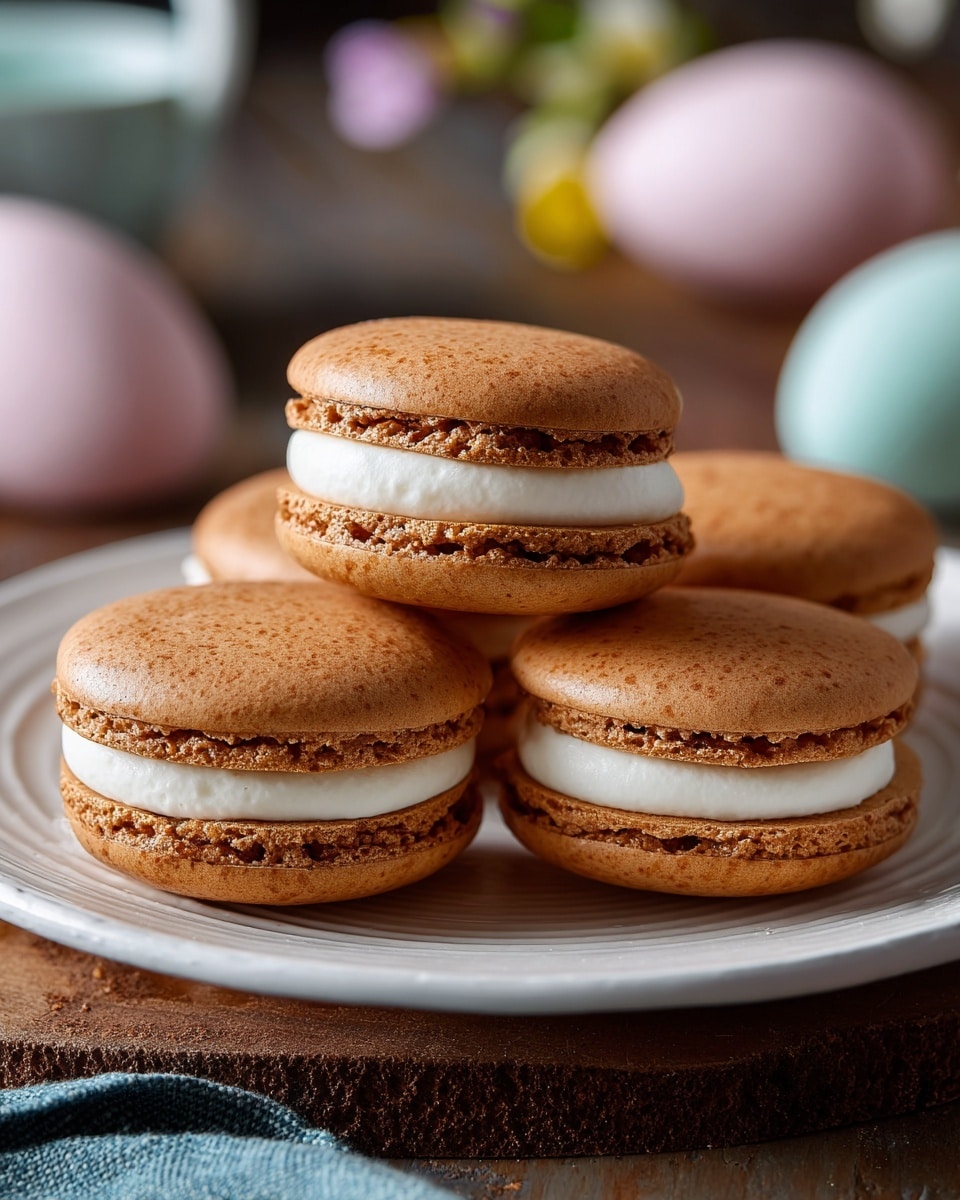 Pumpkin Cheesecake Macarons Recipe