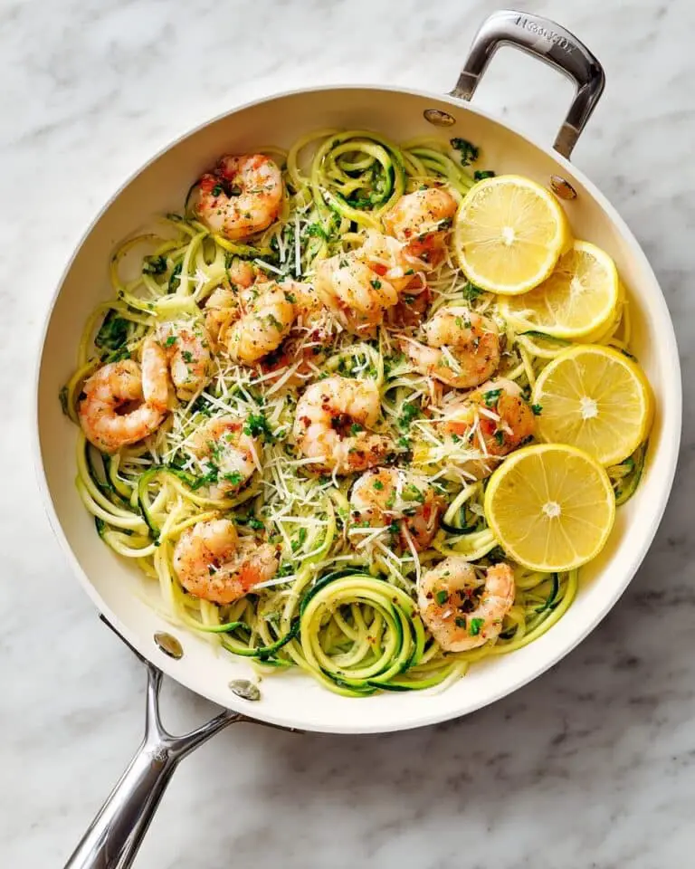 Shrimp Scampi with Zoodles Recipe