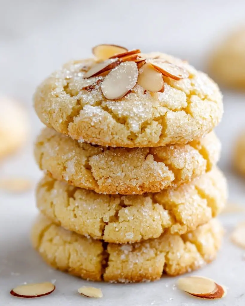 3 Ingredient Almond Cookies Recipe