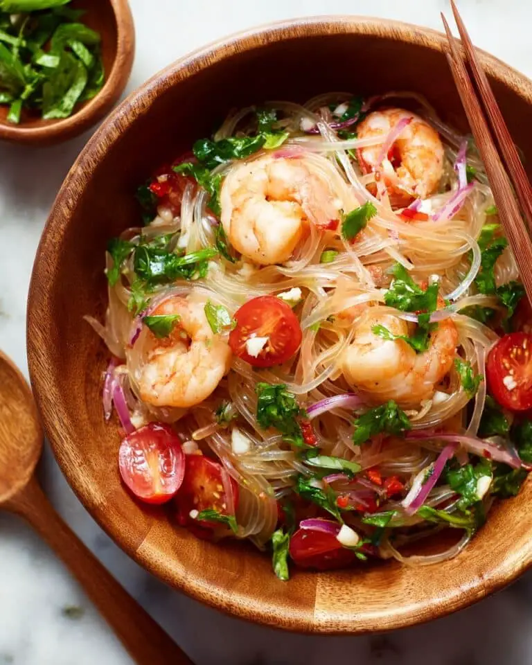 Yum Woon Sen (Thai Glass Noodle Salad) Recipe