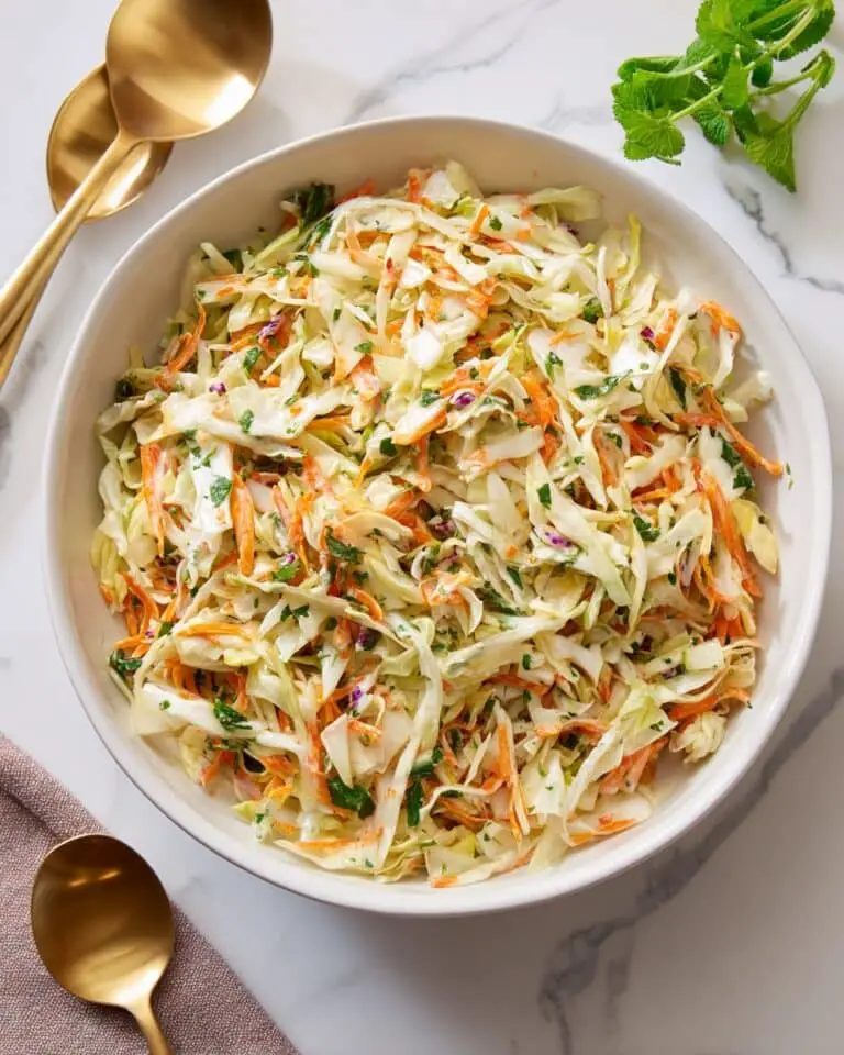 Creamy Greek Yogurt Coleslaw Recipe