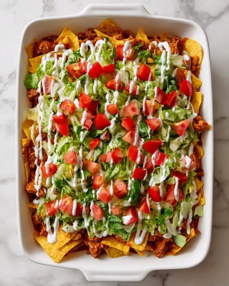 Loaded Chicken Taco Casserole Recipe