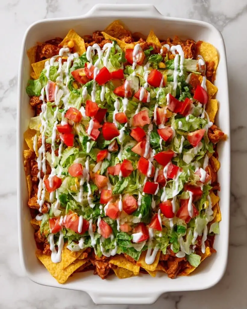 Loaded Chicken Taco Casserole Recipe