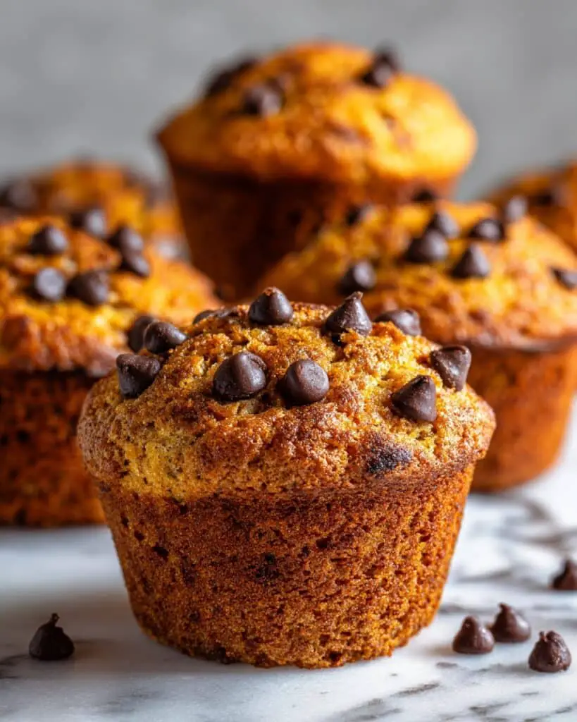 Pumpkin Chocolate Chip Muffins Recipe