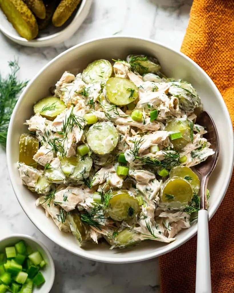 Dill Pickle Chicken Salad Recipe