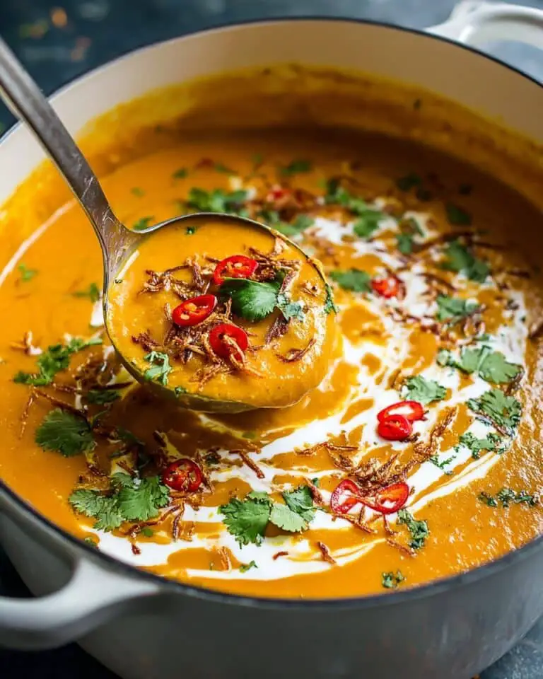 Thai Coconut Pumpkin Soup Recipe