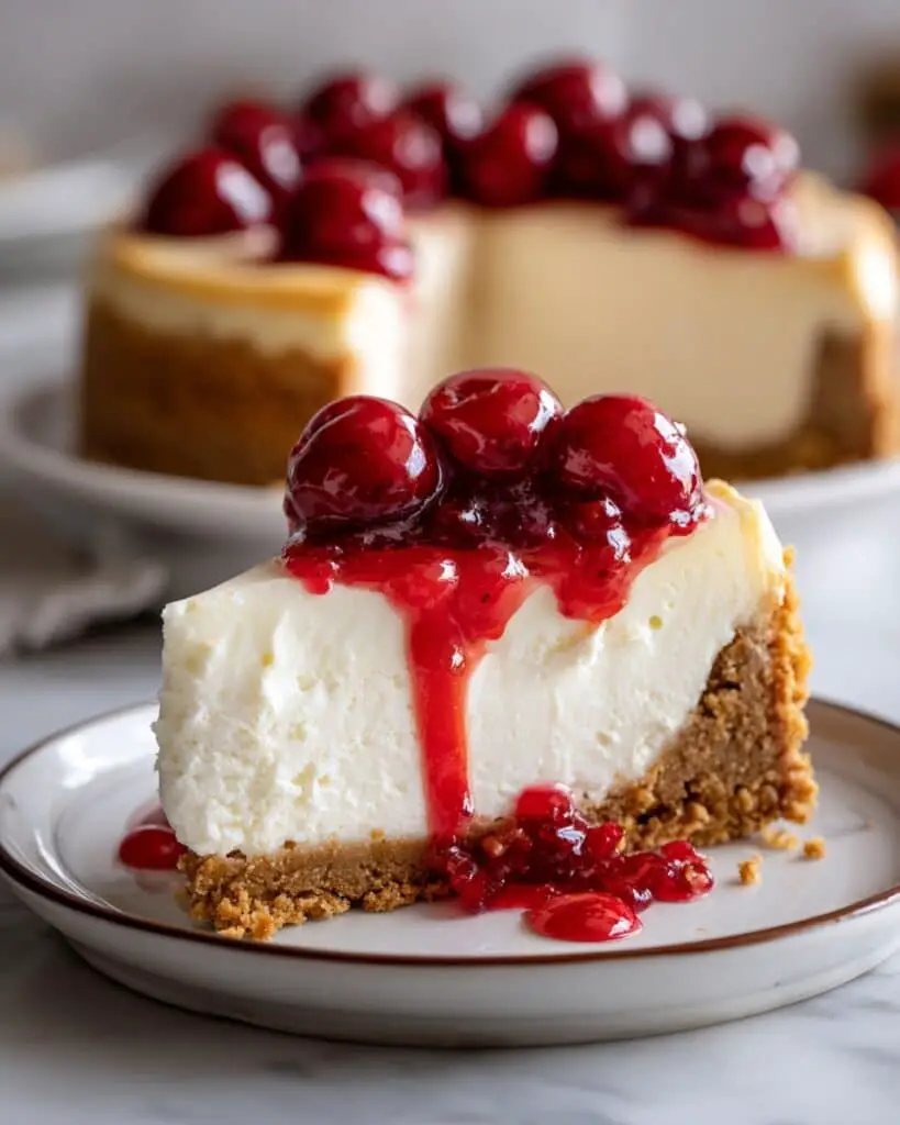No Bake Cherry Cheesecake Recipe