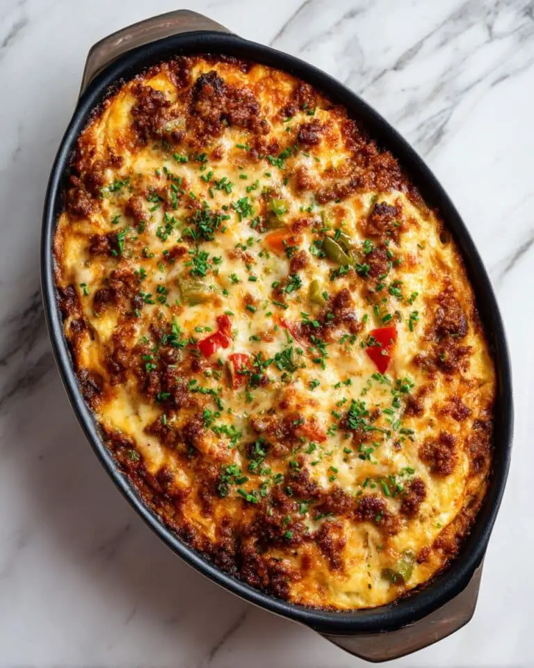 Philly Cheesesteak Casserole (The Very Best) Recipe