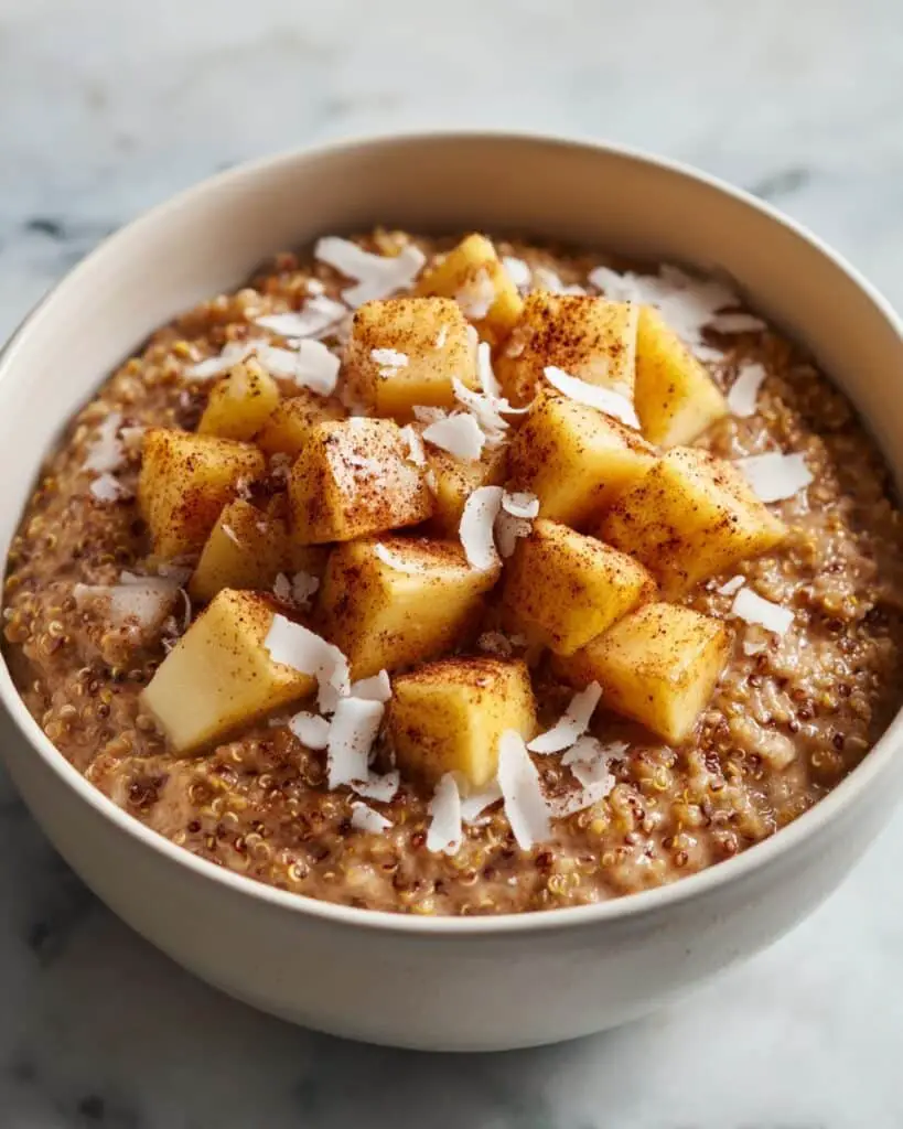 Cinnamon Apple Quinoa Breakfast Recipe