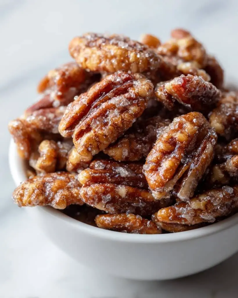 Sweet and Spicy Candied Pecans Recipe