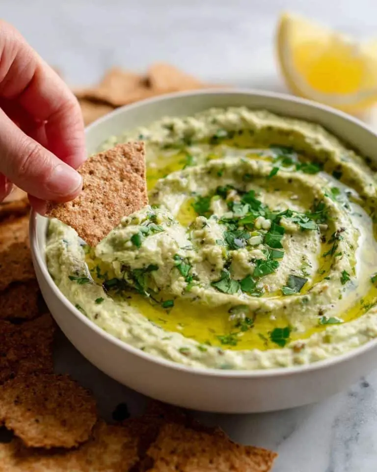 White Bean Dip with Herbs and Walnuts Recipe