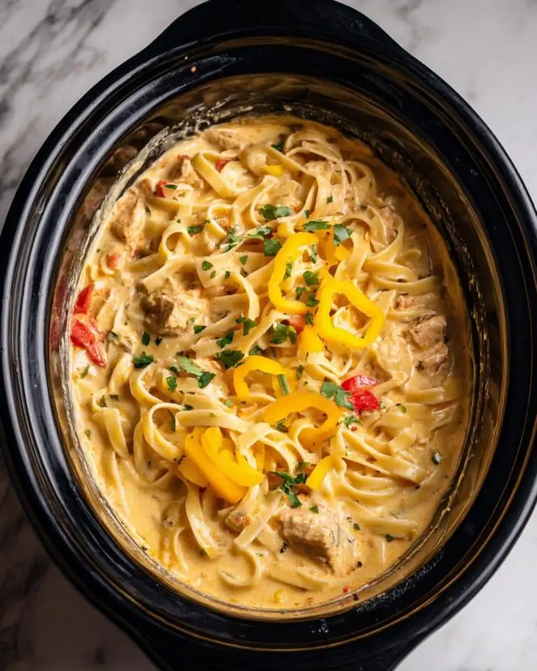 Crock Pot Mississippi Beef and Noodles Recipe