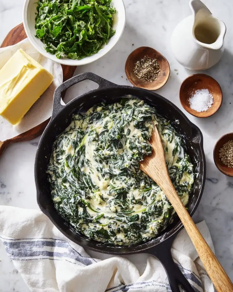 Creamed Spinach Recipe