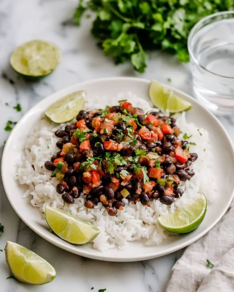 Cuban Black Beans and Rice Recipe