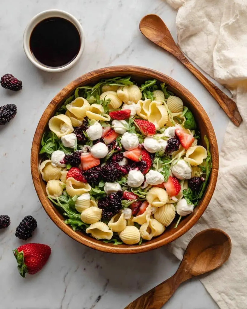 Berry Pesto Pasta Salad Recipe