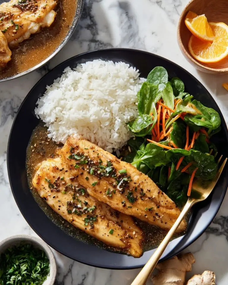 Ginger Glazed Baked Mahi Mahi Recipe