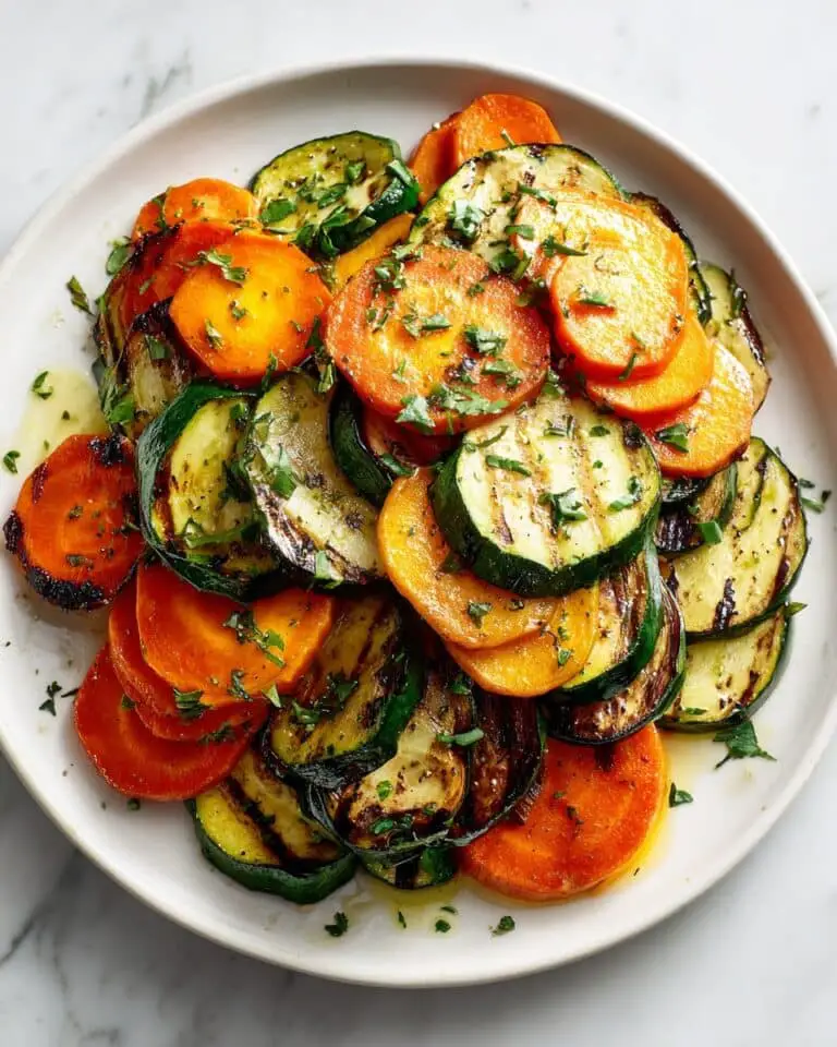 Herb Roasted Zucchini and Carrots Recipe