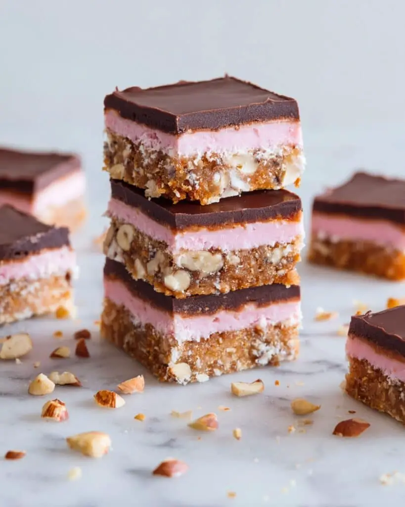 Cherry Chocolate Nut Bars Recipe