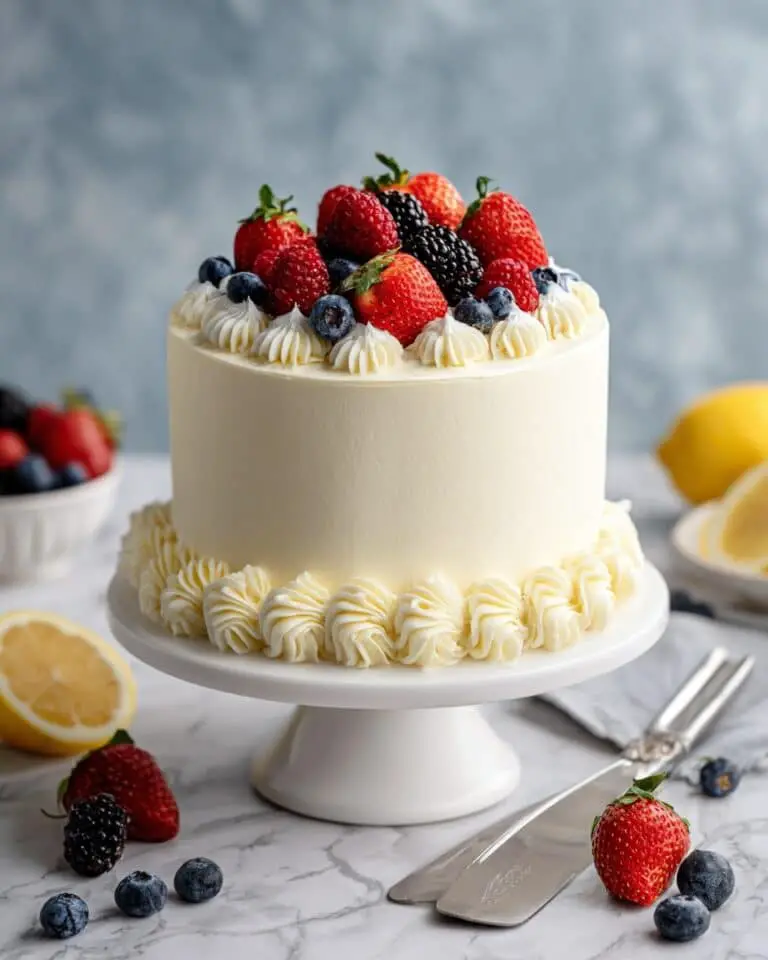Fresh Berry Chantilly Cake Recipe
