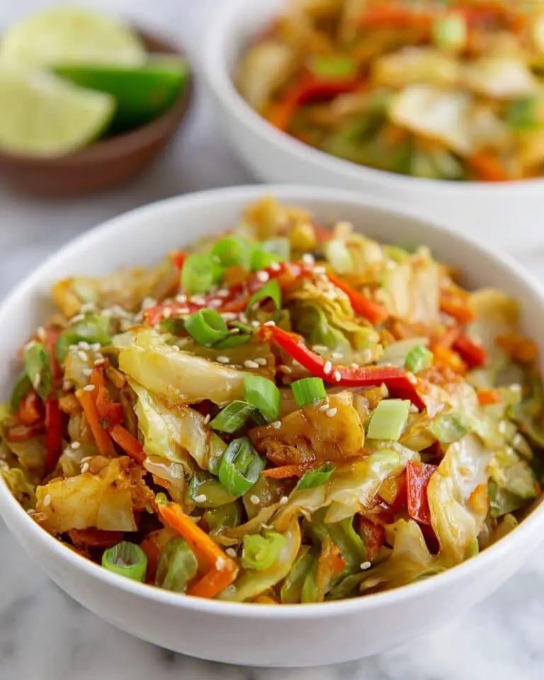 Thai Chicken and Cabbage Bowls Recipe