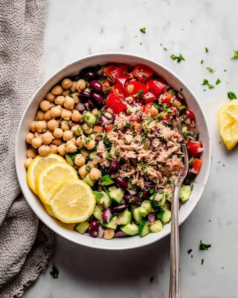 Chickpea Tuna Salad Recipe