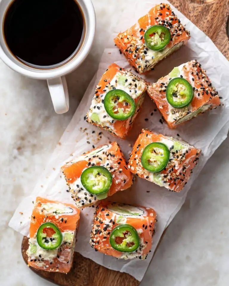 Smoked Salmon & Cream Cheese Roll-Ups Recipe