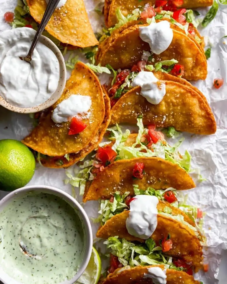 Crispy Ground Turkey Tacos Recipe