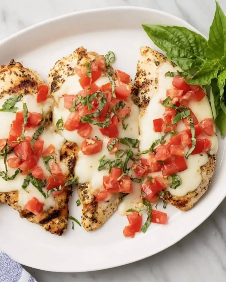 Grilled Bruschetta Chicken Recipe