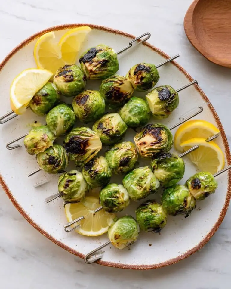 Grilled Brussels Sprouts Recipe
