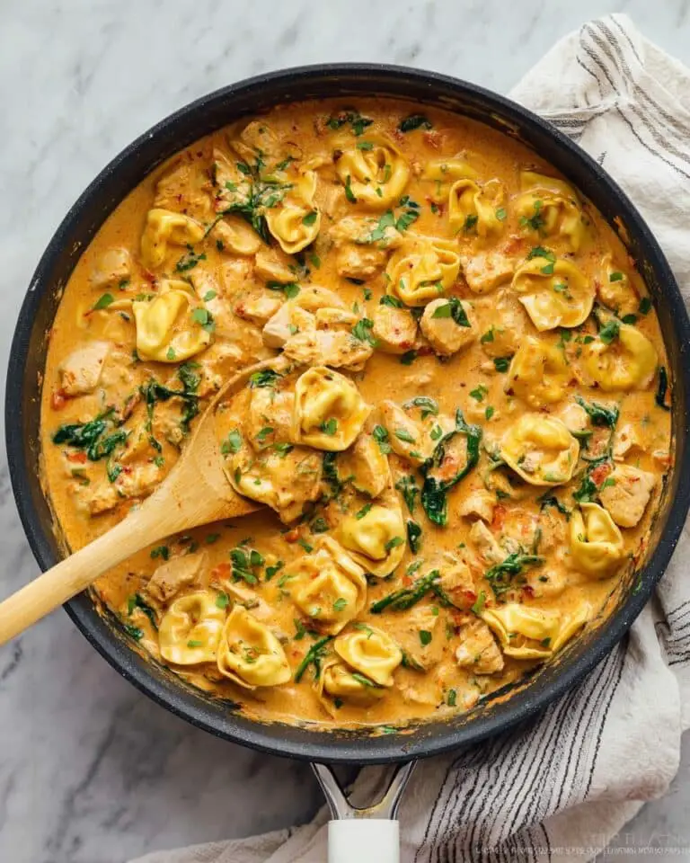 Italian Chicken Tortellini Skillet Recipe