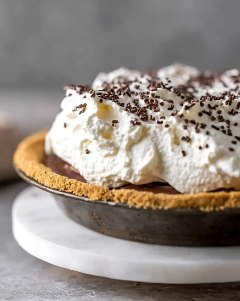 Decadent Chocolate Cream Pie Recipe