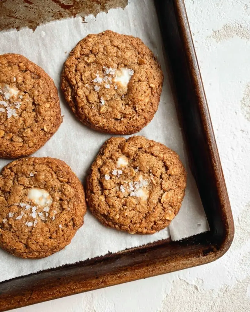 Marshmallow Crispy Cookies (Costco Copycat) Recipe