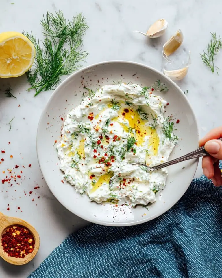 Zesty Dill Yogurt Sauce Recipe