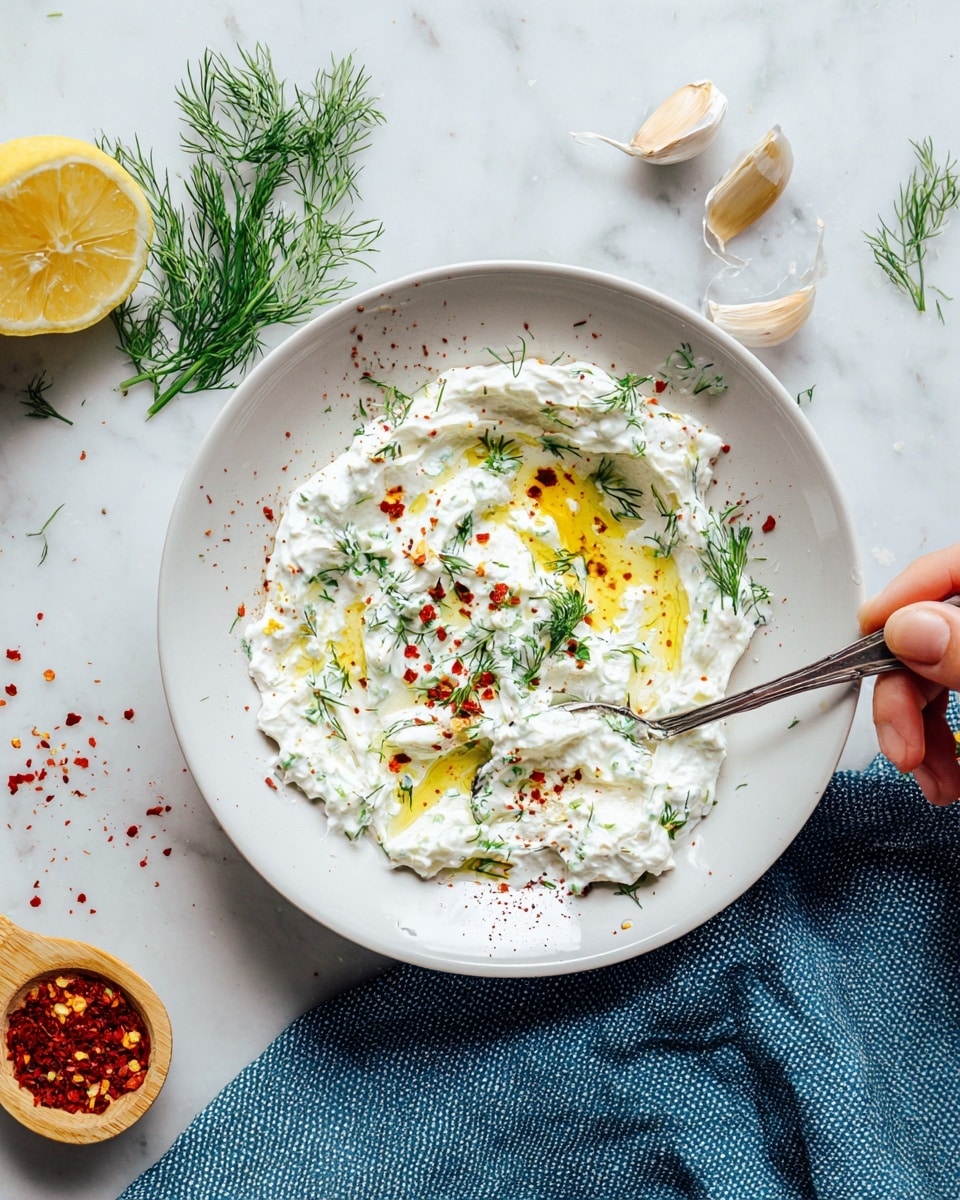Zesty Dill Yogurt Sauce Recipe