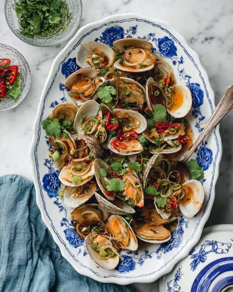 Stir-Fried Clams in Black Bean Sauce Recipe