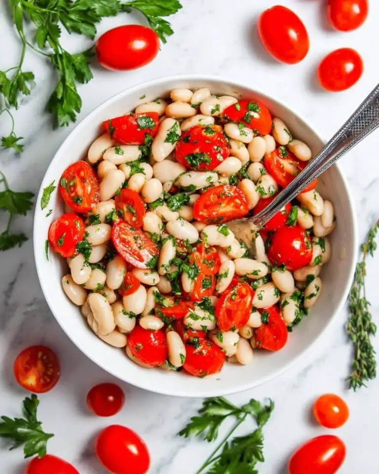 White Bean Tomato Salad Recipe