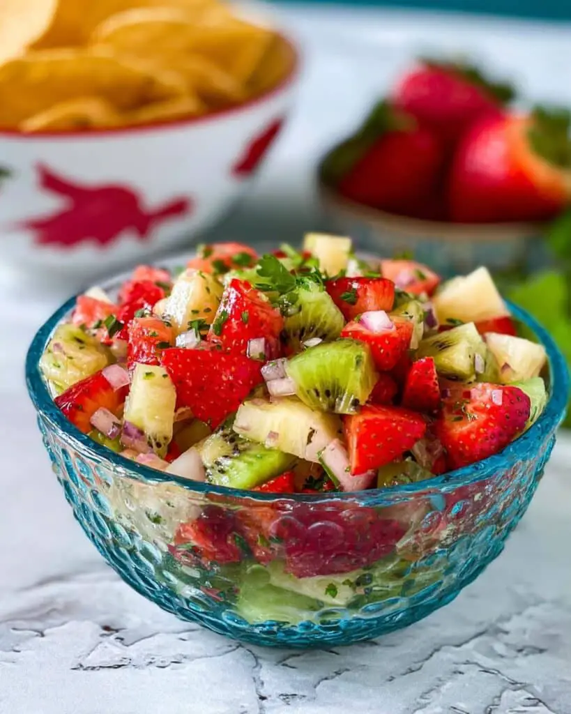 Tangy Pineapple Strawberry Salsa Recipe