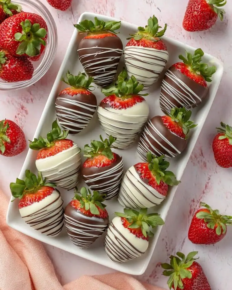 Homemade Chocolate Covered Strawberries Recipe