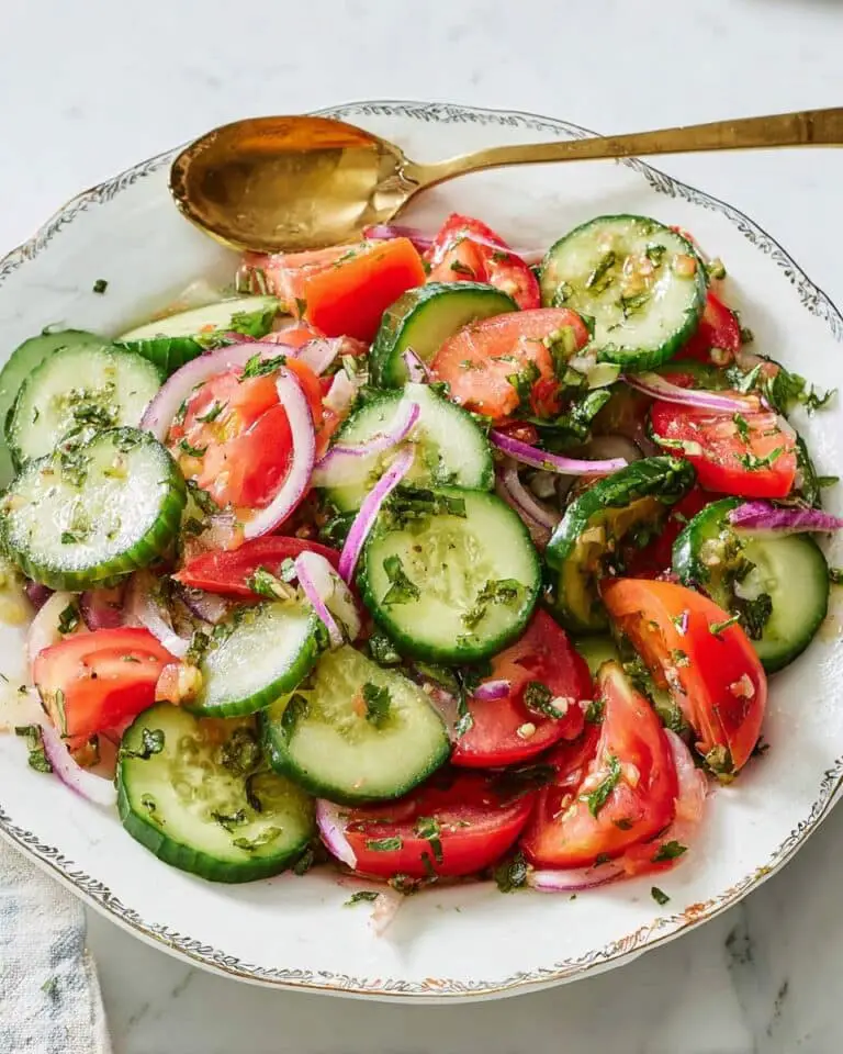 Cucumber Tomato Salad Recipe